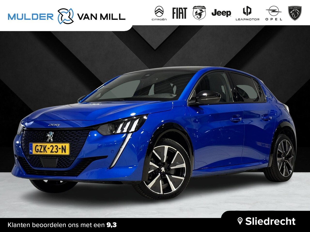 Peugeot e-208 - 5-deurs GT EV 3-FASEN 50kWh 136pk AUTOMAAT | PANODAK | NAVI | STOELVERW. | KEYLESS ENTRY | - AutoWereld.nl