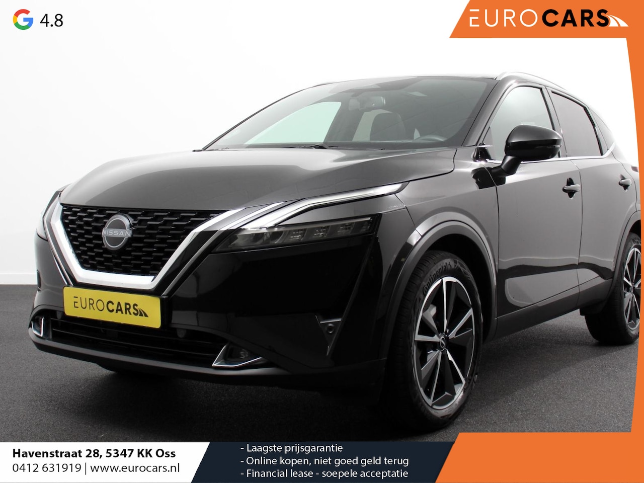 Nissan Qashqai - 1.3 MHEV Automaat Xtronic Tekna | Navigatie | Apple Carplay/Android Auto | Dab | Led | Cam - AutoWereld.nl