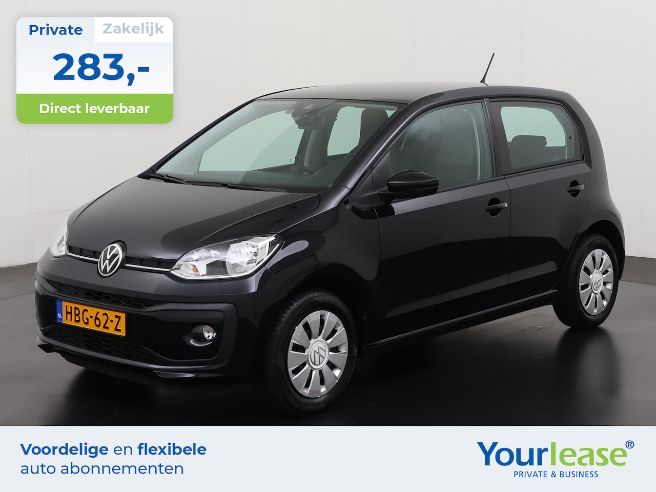 Volkswagen Up! - 1.0 | All-in 283,- Private Lease | Zondag Open! - AutoWereld.nl