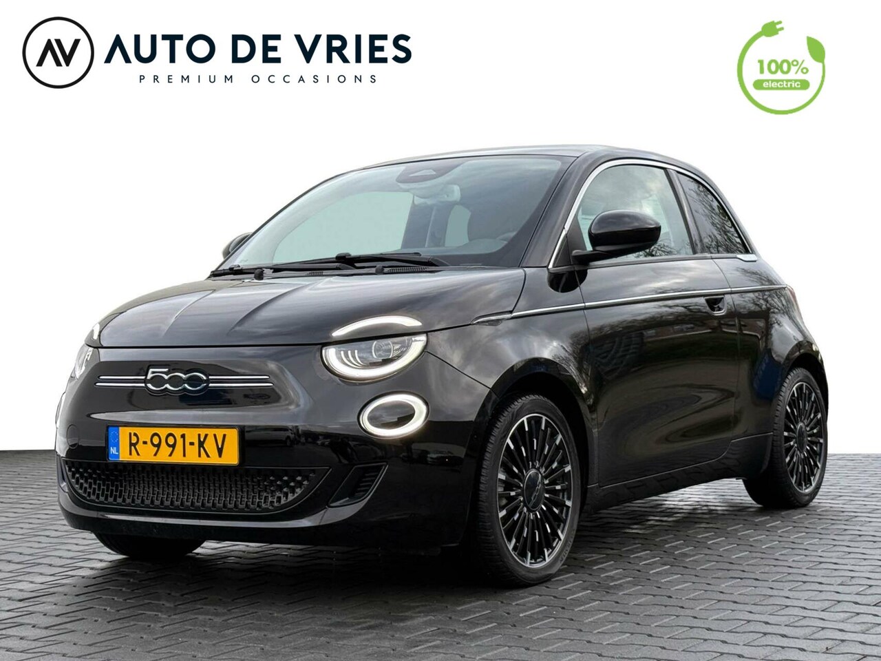 Fiat 500e - Icon 42 kWh | Panoramadak | Navigatie | 22.057 km - AutoWereld.nl