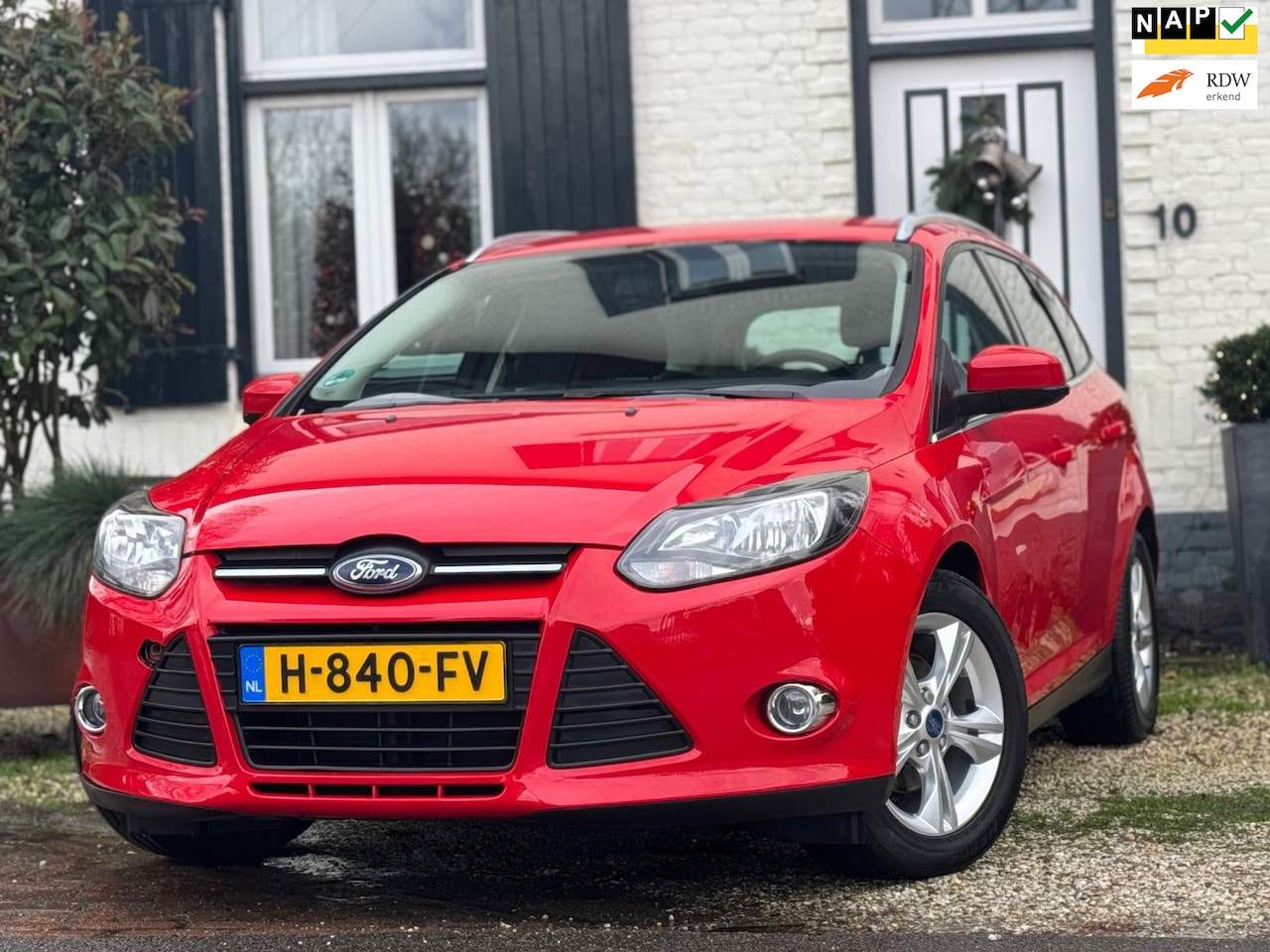 Ford Focus Wagon - 1.0 EcoBoost Titanium|Stoelverwarming|Cruise|Nette auto! - AutoWereld.nl