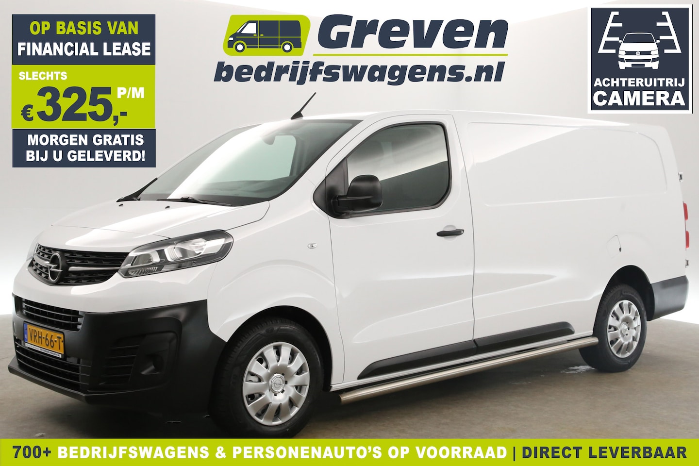 Opel Vivaro - 1.5 CDTI L3H1 Airco Cruise Carplay Camera 3 Persoons PDC Sidebars - AutoWereld.nl