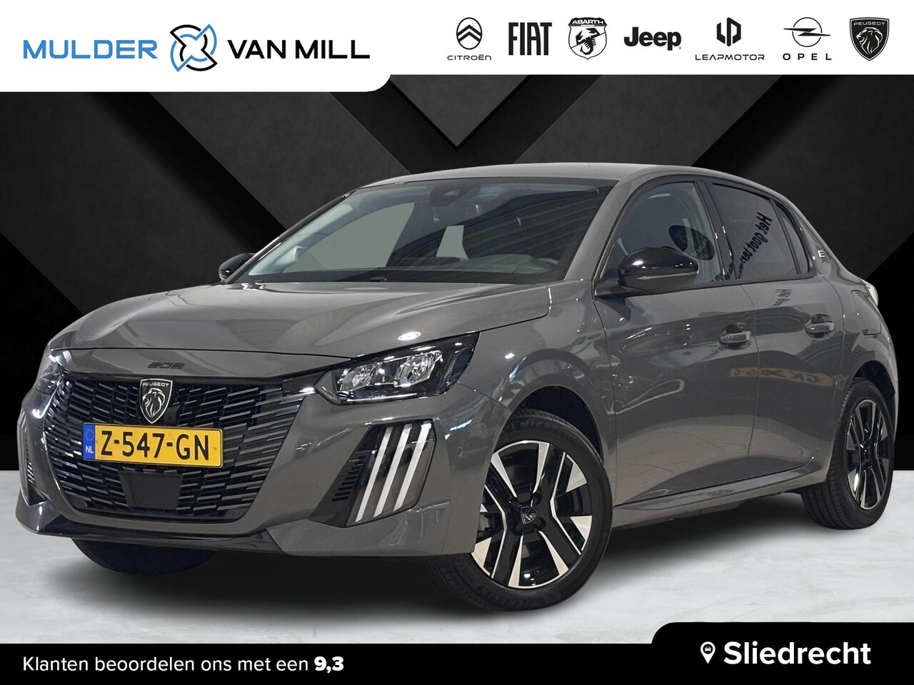 Peugeot e-208 - 5-deurs Allure Pack EV 51kWh 156pk AUTOMAAT | VISION PACK | NAVI | DRAADLOZE TELEFOONLADER - AutoWereld.nl