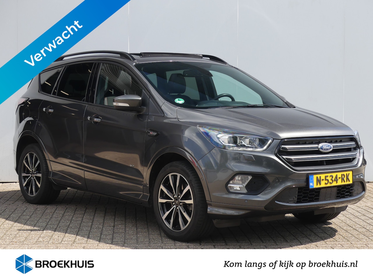 Ford Kuga - 1.5 EcoBoost 180PK ST-Line AWD Automaat | Schuif/kanteldak | Stoel-/stuurverwarming | Xeno - AutoWereld.nl