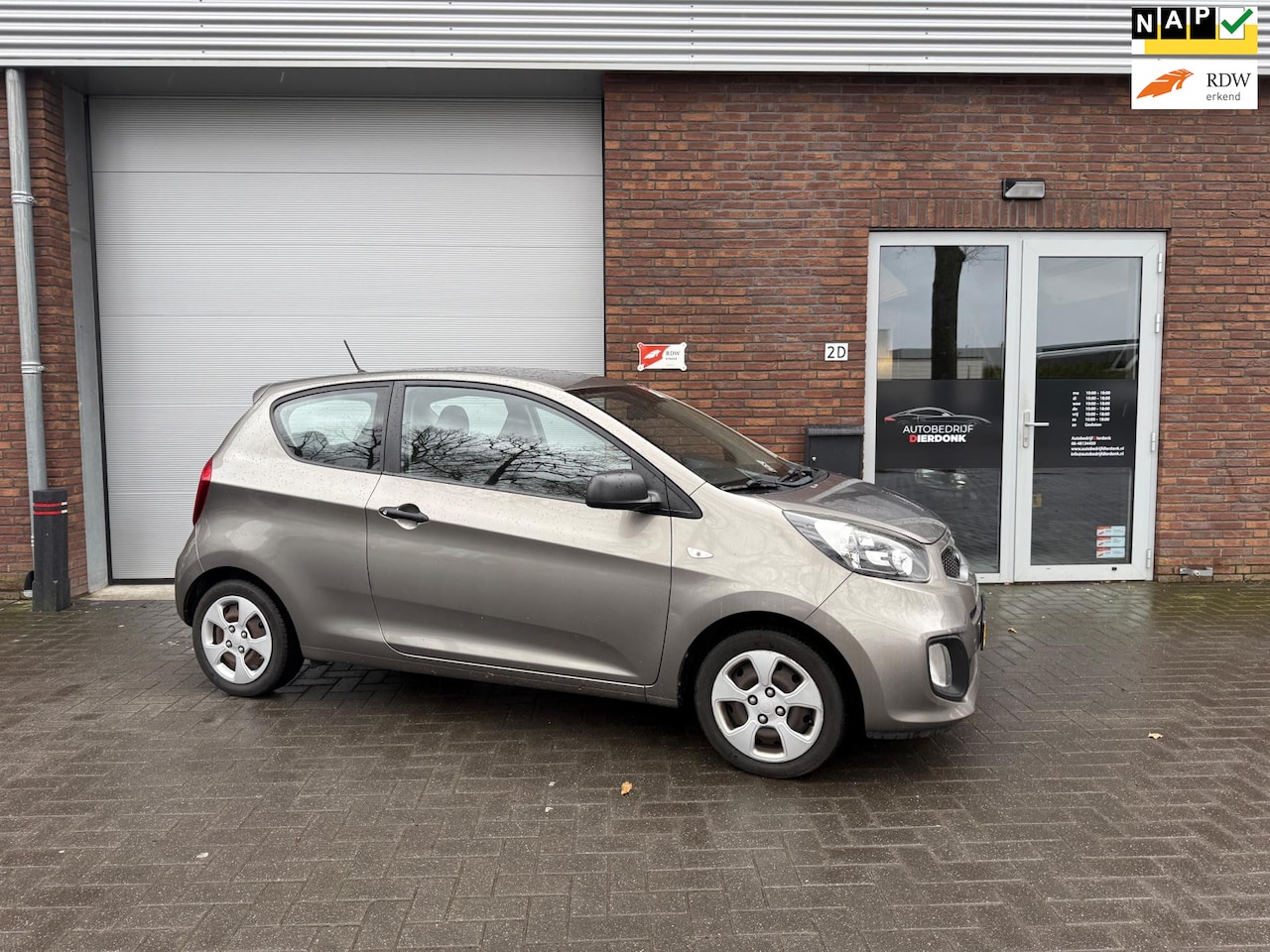 Kia Picanto - 1.0 CVVT Airco|AIRCO|NIEUWE APK - AutoWereld.nl