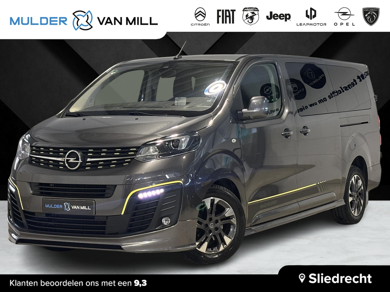 Opel Vivaro - 2.0 CDTI 177pk L3 DC Innovation+ EAT8 Automaat |IRMSCHER SPORT|2x SCHUIFDEUR|ALCANTARA/LED - AutoWereld.nl