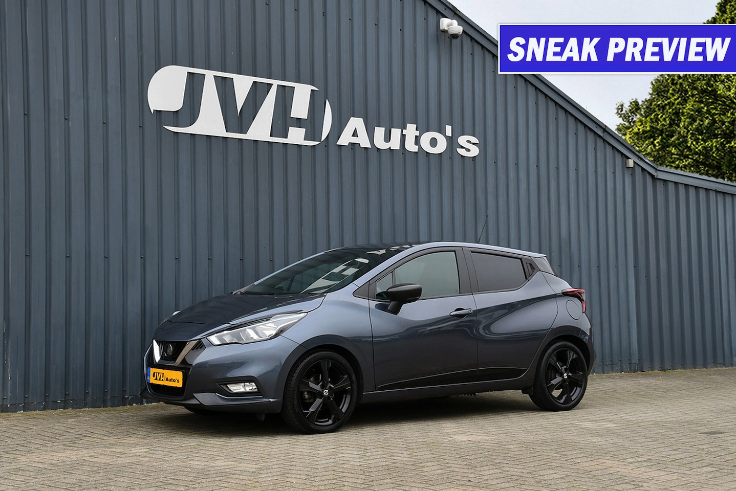 Nissan Micra - 1.0 IG-T 101pk N-Sport 06-2019 | 1/2Leder | Navi | Keyless | PrG - AutoWereld.nl