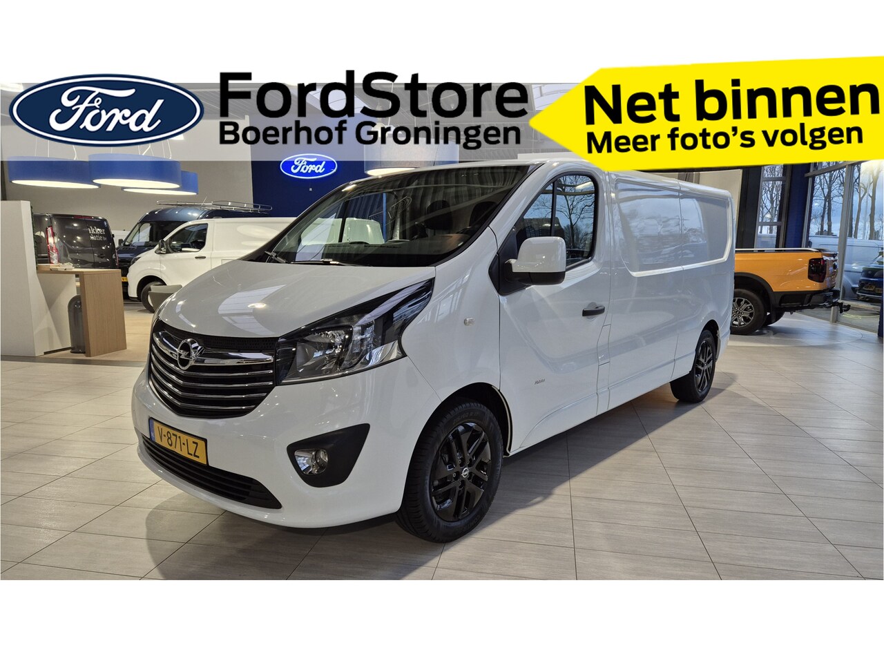 Opel Vivaro - 1.6 CDTI Bi-Turbo L2H1 Sport |Navigatie | 17" velgen | Camera | Trekhaak | 3-Persoons| - AutoWereld.nl