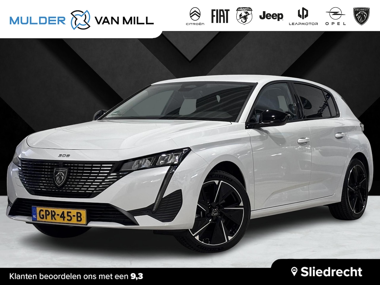 Peugeot E-308 - 5-deurs Allure Pack EV 54kWh 156pk AUTOMAAT | NAVI | 360° CAMERA | STOEL + STUURVERW. | AD - AutoWereld.nl