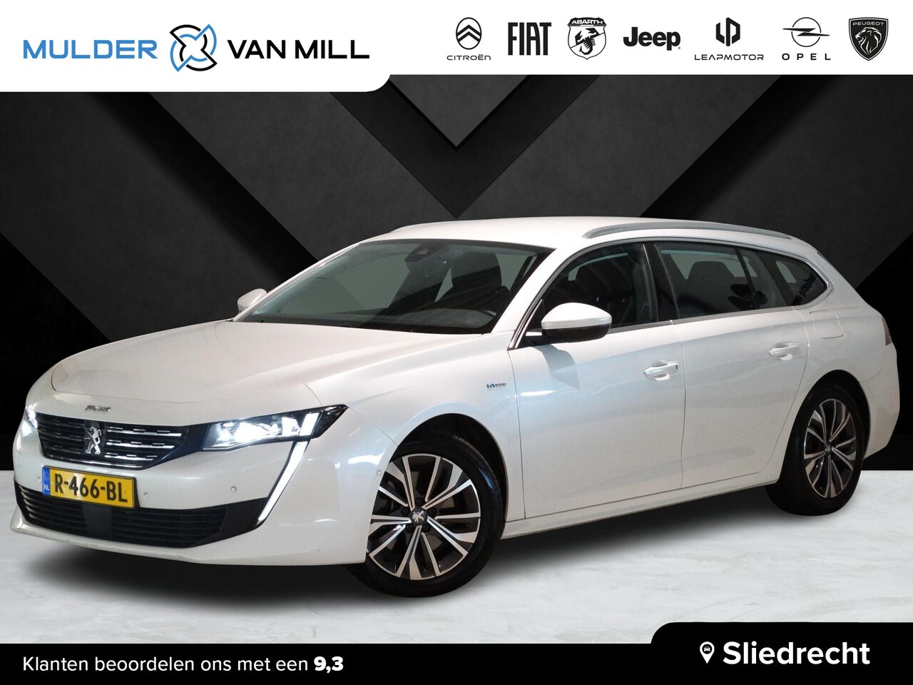 Peugeot 508 SW - Allure Pack 1.6 HYbrid PHEV 225pk e-EAT8 AUTOMAAT | NAVI | CAMERA | FULL-LED | 7,4KWH OB-C - AutoWereld.nl