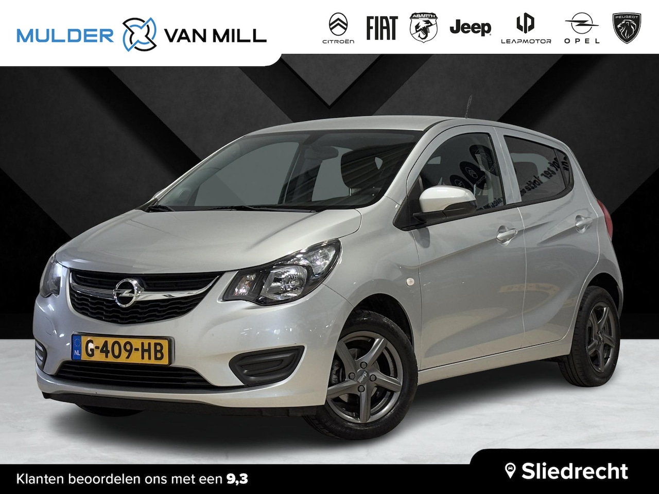 Opel Karl - 1.0 75pk 120 Edition |BLUETOOTH|DONKER GETINT GLAS|LICHTMETALEN VELGEN|ISOFIX|DAKSPOILER|C - AutoWereld.nl