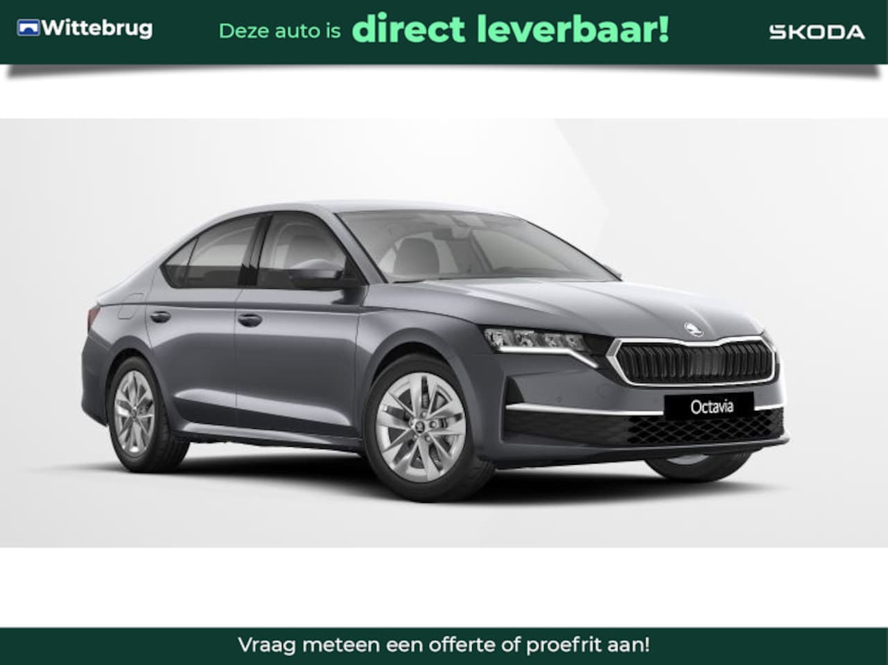 Skoda Octavia - 1.5 TSI MHEV Business Edition Advance Pakket / Lodge interieur design selectie / velgen 17 - AutoWereld.nl