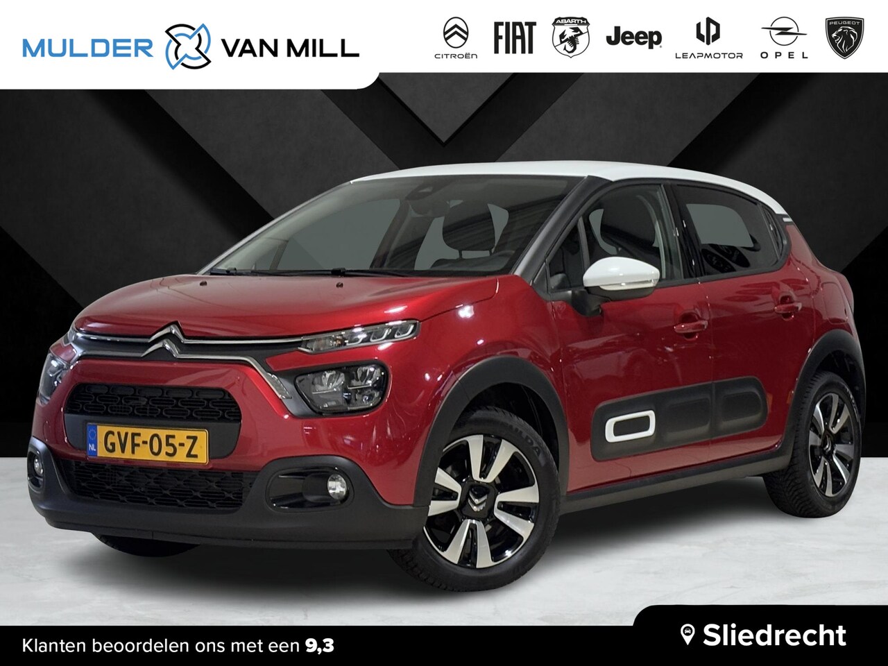 Citroën C3 - 5-deurs Shine 1.2 TURBO 110pk H6 | TWO-TONE! | NAVI | CAMERA | STOELVERW. | CLIMA | DAB+ | - AutoWereld.nl