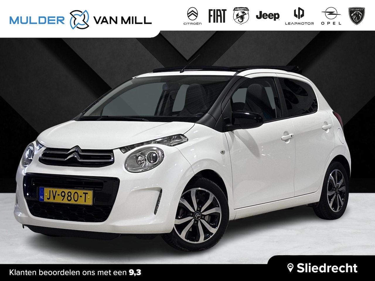 Citroën C1 - 5-deurs Airscape Shine 1.0 e-VTi 68pk | KEYLESS ENTRY | CLIMA | CAMERA | LM-VELGEN | NAVI - AutoWereld.nl