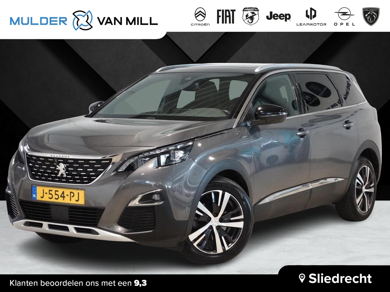 Peugeot 5008 - SUV GT-Line 1.2 PureTech 130pk EAT8 AUTOMAAT | SCHUIF/KANTELDAK | NAPPA LEDER | ADAPTIVE C - AutoWereld.nl