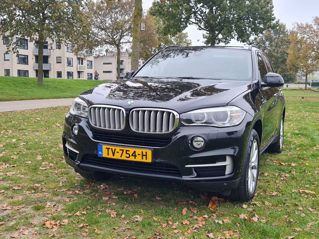 BMW X5 - 5.0i xDrive 7p. 8 cilinder twin turbo, standkachel - AutoWereld.nl