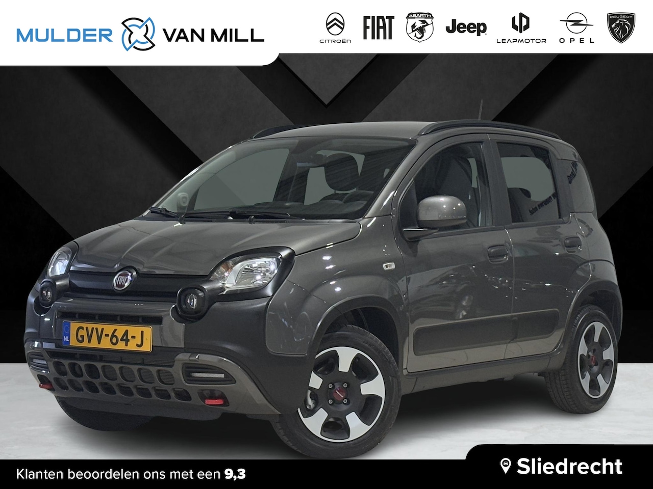 Fiat Panda - 5-deurs Cross 1.0 Hybrid 70pk H6 | CLIMA | HOGE INSTAP! | APPLE CARPLAY / ANDROID AUTO | P - AutoWereld.nl