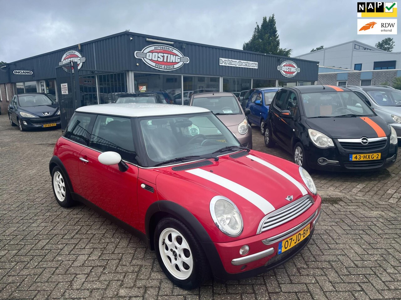 MINI Cooper - Mini 1.6 Pepper(st-bekr,lmv,airco,elektr-pakket,bj02,2399,-) - AutoWereld.nl