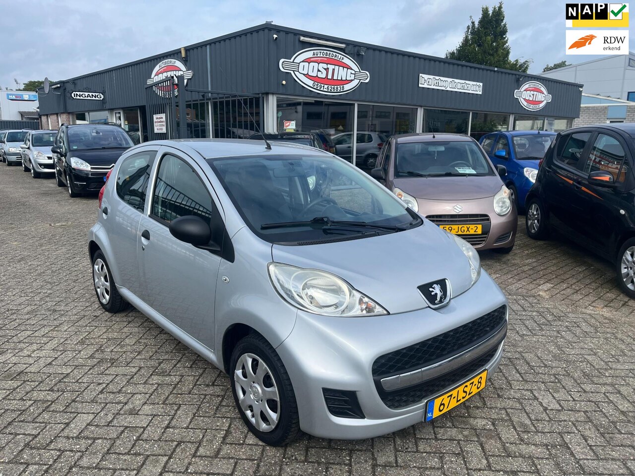 Peugeot 107 - 1.0-12V XR(st-bekr,5drs,159dkm,bj10,3299,-) - AutoWereld.nl