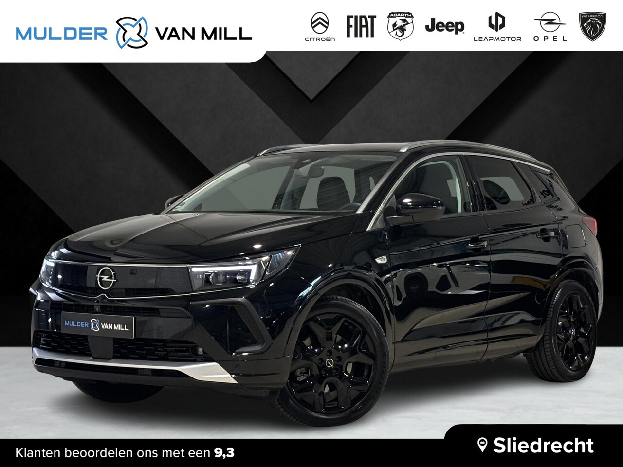 Opel Grandland - 1.6 Turbo HYbrid4 300 pk 4x4 Ultimate |LED PIXEL VERLICHTING|360° CAMERA|NAVI PRO 10"|ISOF - AutoWereld.nl