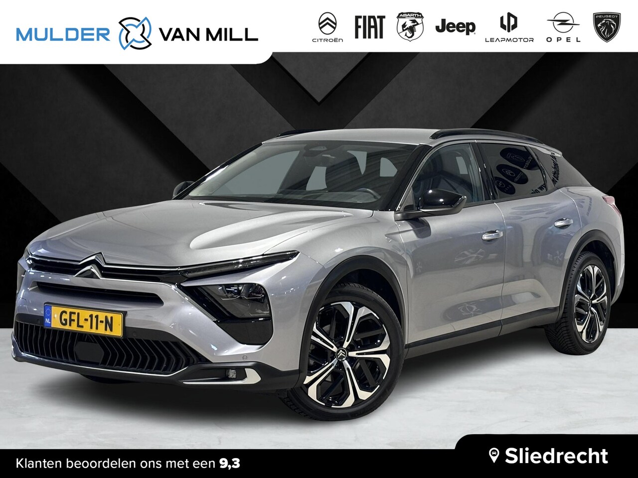 Citroën C5 X - Shine 1.2 PureTech 130pk EAT8 AUTOMAAT | NAVI | LEDER | DAKRAILS | ADAPTIVE CRUISE | KEYLE - AutoWereld.nl