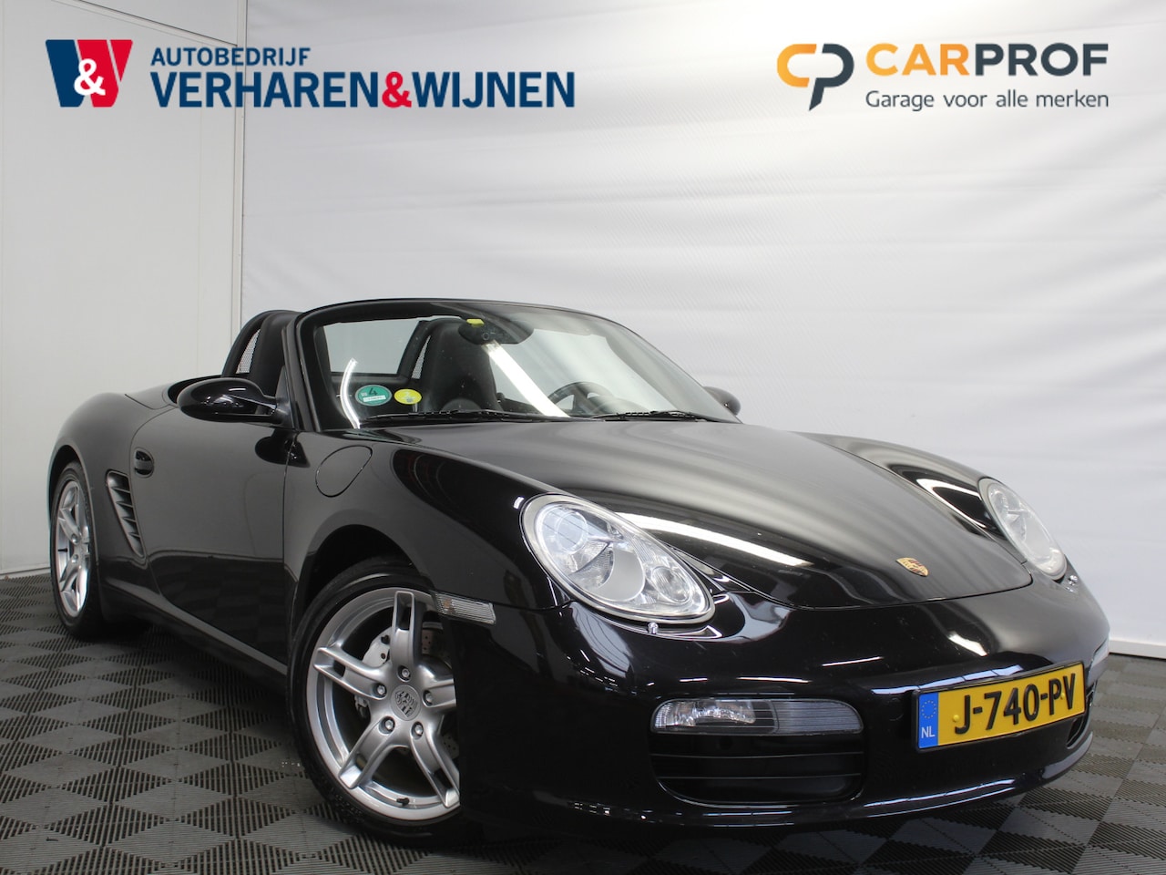 Porsche Boxster - 2.7 CLIMAT NAVI CAMERA APPLE/ANDROID CP LEDER MOOIE STAAT ! - AutoWereld.nl