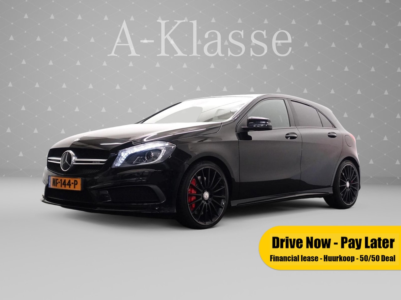 Mercedes-Benz A-klasse - 45 AMG 361pk 4MATIC Aut- Memory  I Xenon Led I Leder I  F1 peddels - AutoWereld.nl