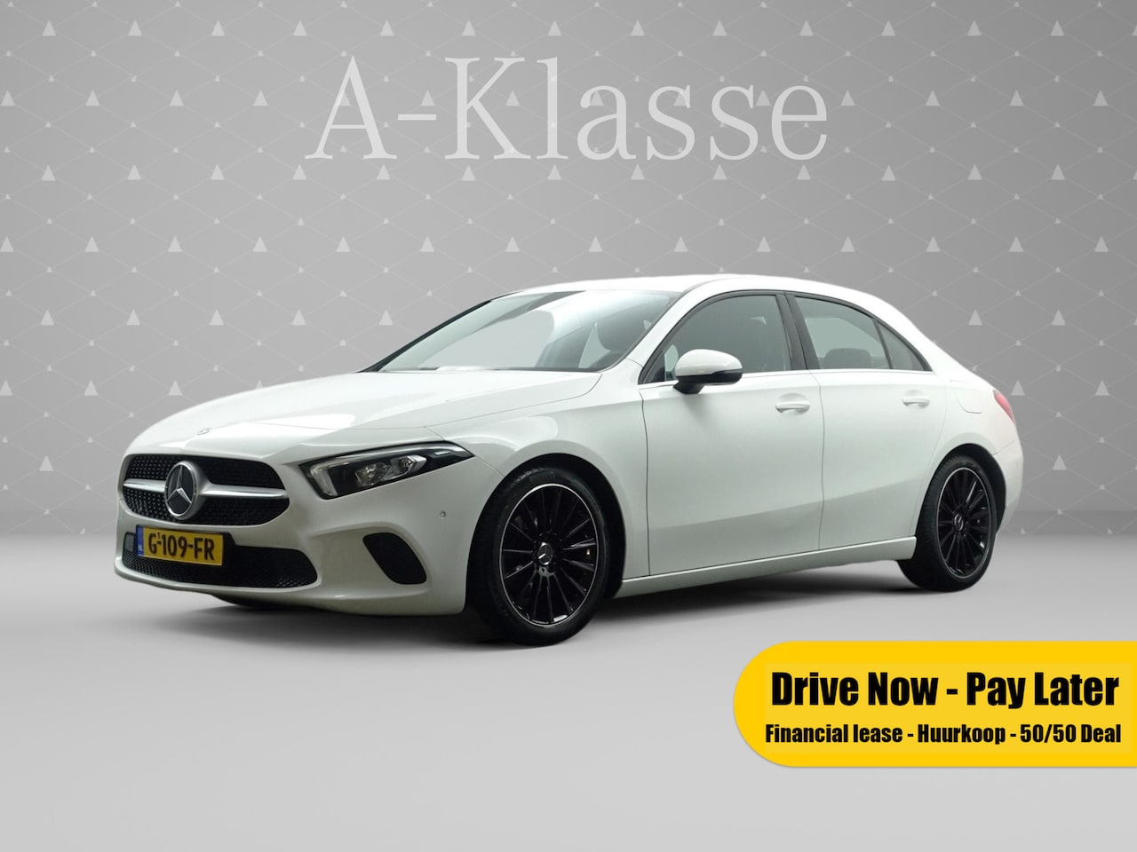 Mercedes-Benz A-klasse - Limousine 180 d Solution AMG Aut- Leer I Navi I Park assist I Camera I Xenon I Carplay - AutoWereld.nl