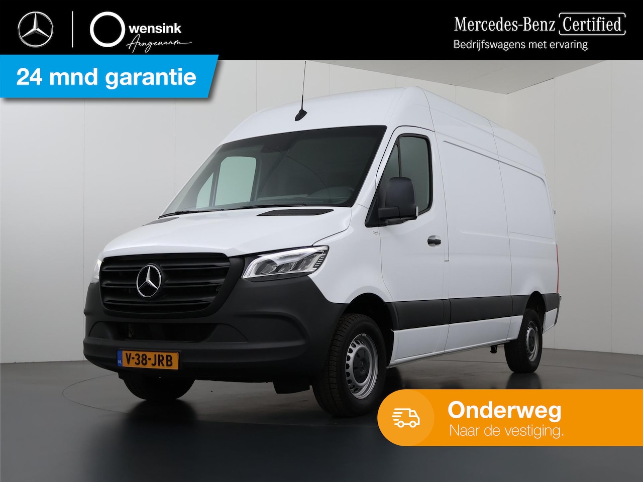 Mercedes-Benz Sprinter - 319 CDI L2 H2 | Aut. | Airco | Parkeercamera | LED koplampen | Stoelverwarming | Certified - AutoWereld.nl