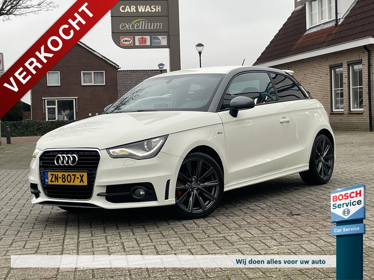 Audi A1 - 1.4 S-Line / Stoelverwarming / Navi / Clima / Cruise / Led / 17*Inch - AutoWereld.nl