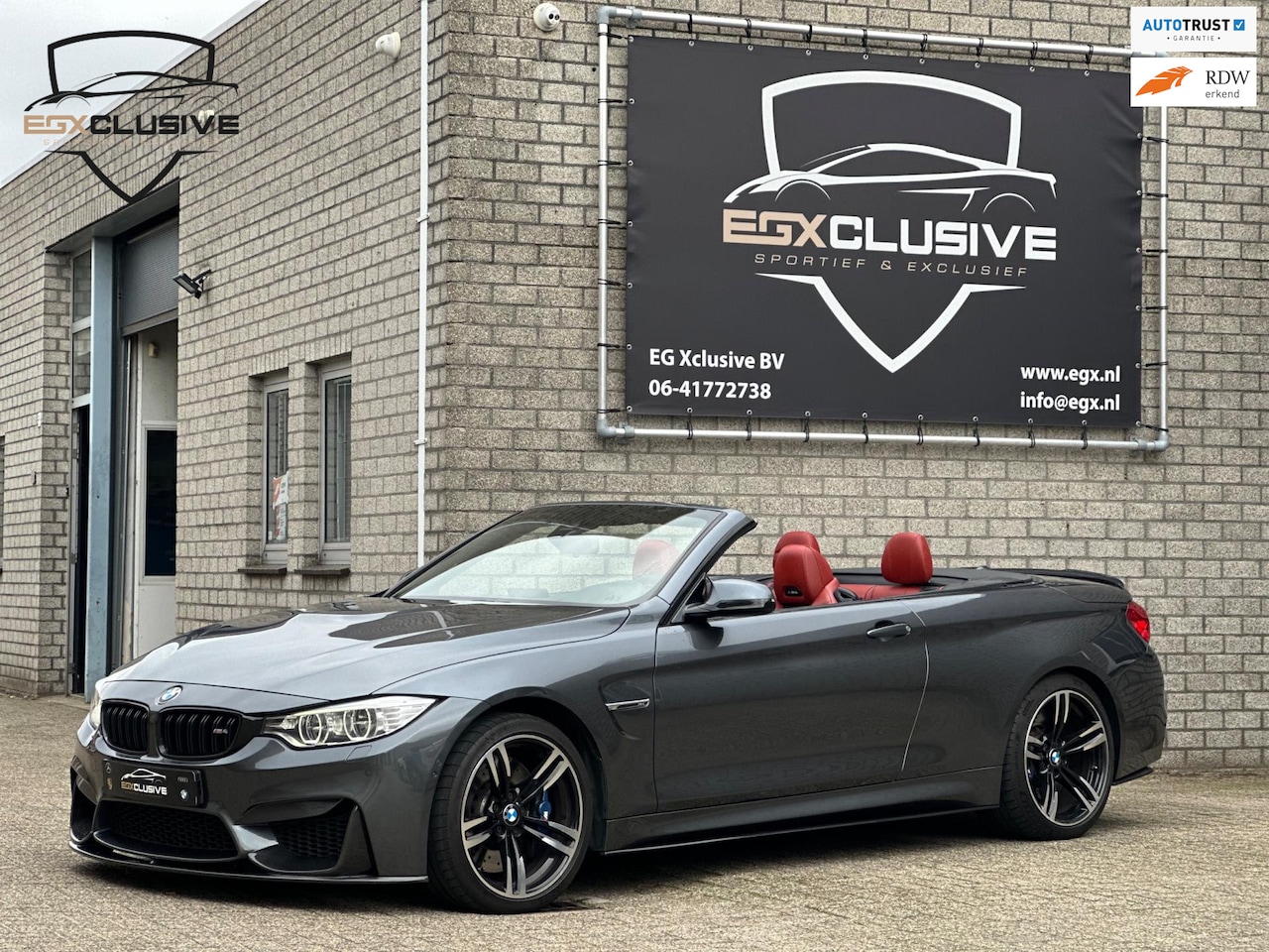 BMW 4-serie Cabrio - M4 555PK Carbon/HUD/360/Keyless/H&K/MPerformance - AutoWereld.nl