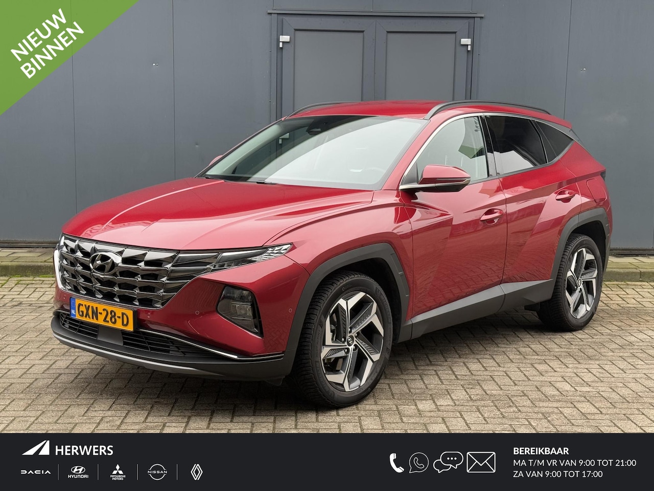 Hyundai Tucson - 1.6 T-GDI HEV Premium 230pk / 1650kg Trekgewicht / Stoelverwarming / Stoelverkoeling / Stu - AutoWereld.nl