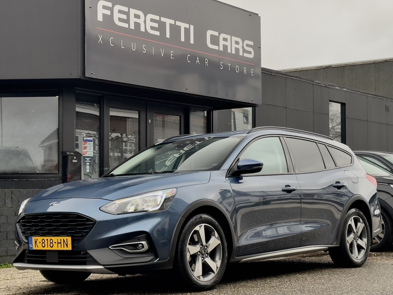 Ford Focus Wagon - 1.0 ECOBOOST HYBRIDE ACTIVE NAVI CAMERA AIRCO LED LMV PDC - AutoWereld.nl