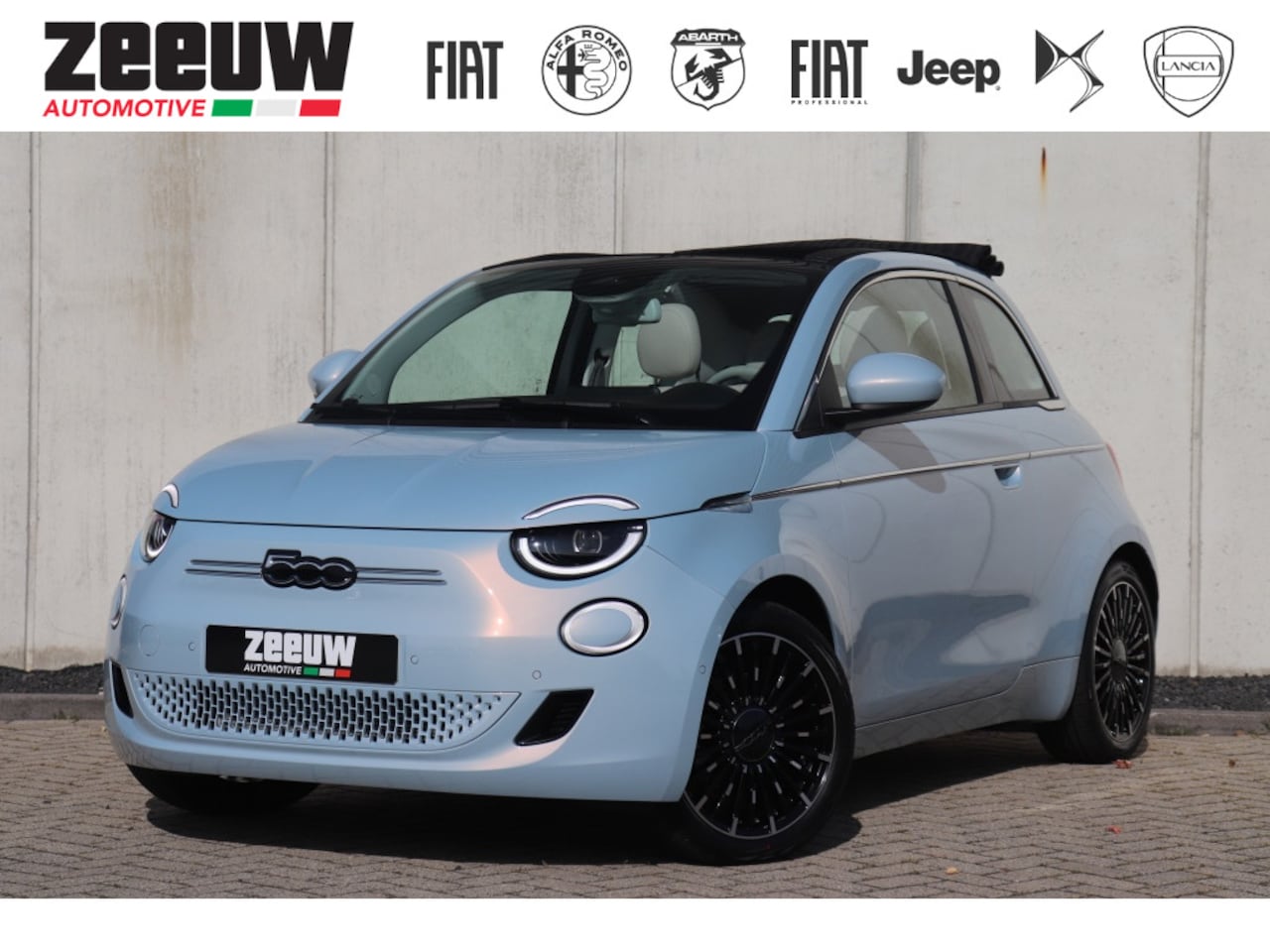 Fiat 500e - Cabrio La Prima 42 kWh | Technology | Winter | 17" - AutoWereld.nl