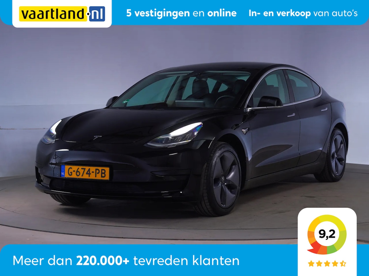 Tesla Model 3 - Standaard RWD Plus 60 kWh [ Leder Panoramadak ] - AutoWereld.nl