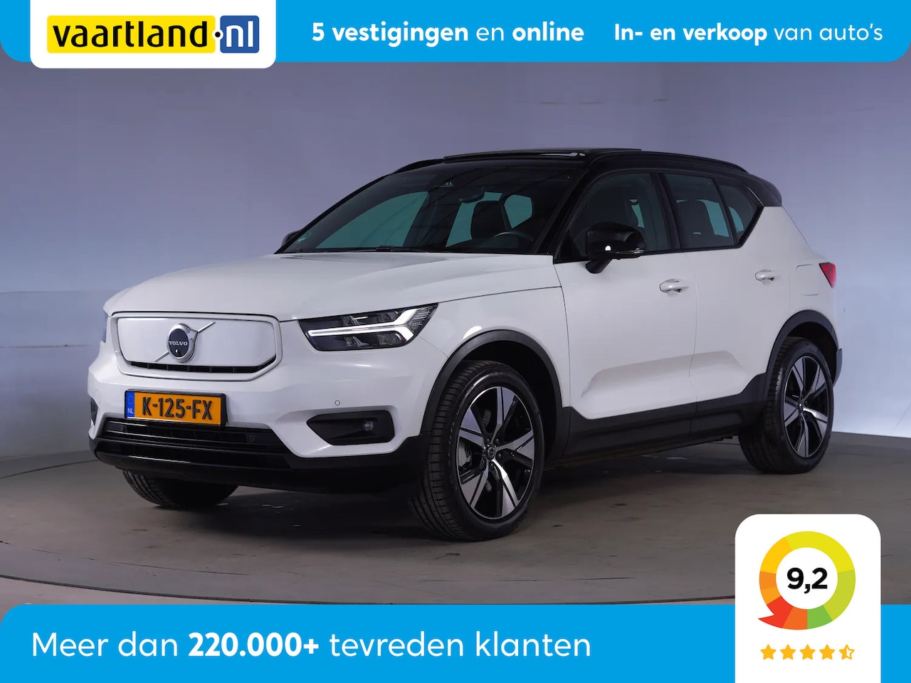 Volvo XC40 - Recharge P8 AWD R-Design [ Panoramadak HarmanKardon Warmtepomp ] - AutoWereld.nl