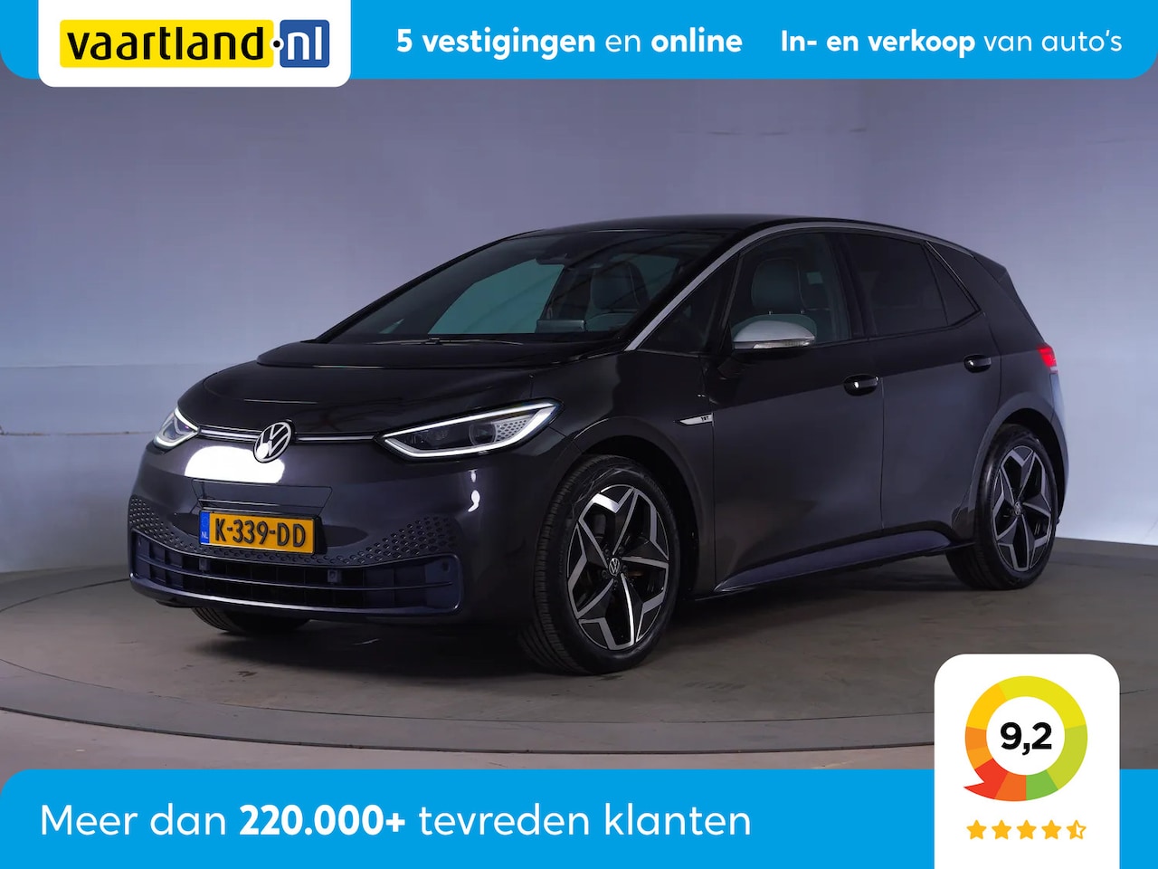 Volkswagen ID.3 - First Plus 58 kWh [ LED Navi Adapt.cruise Stoelverwarming ] - AutoWereld.nl