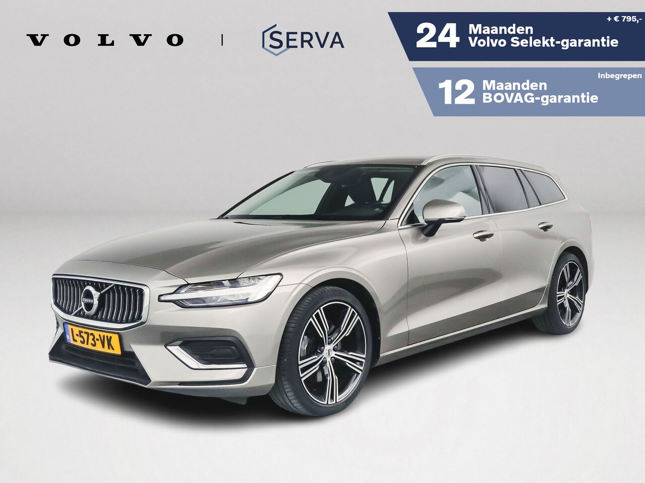 Volvo V60 - B3 Aut. Inscription | Stoel- en stuurverwarming | Trekhaak | Parkeercamera - AutoWereld.nl