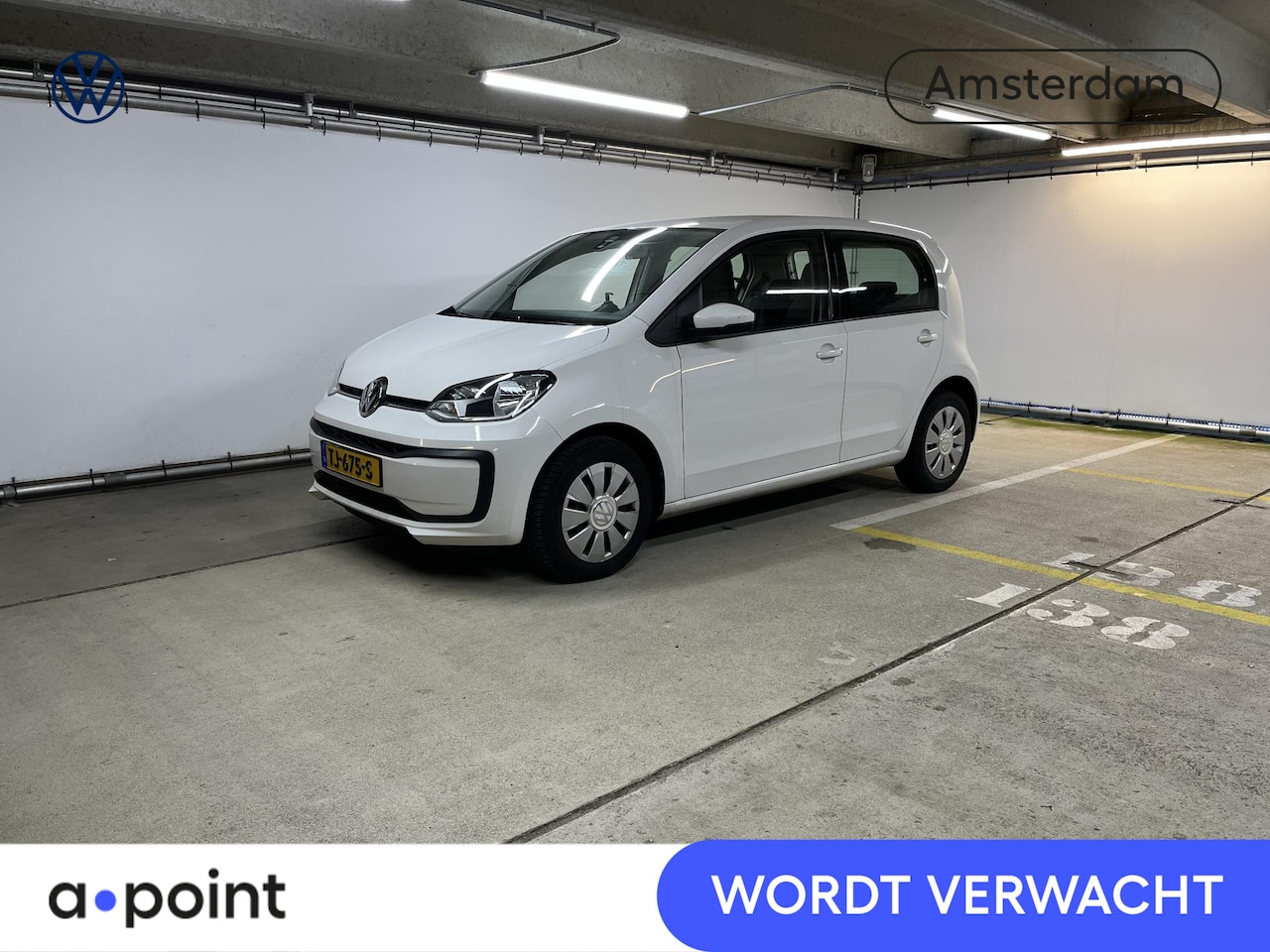 Volkswagen Up! - 1.0 BMT move up! 60 pk | Navigatie via App | Airco | Elektr. buitenspiegels | DAB ontvange - AutoWereld.nl