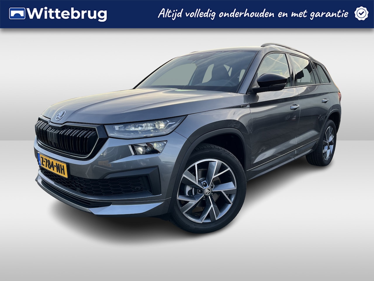 Skoda Kodiaq - 1.5 TSI Sportline Business 7p. DSG Automaat Trekhaak uitklapbaar / Navigatie / Camera / Pa - AutoWereld.nl