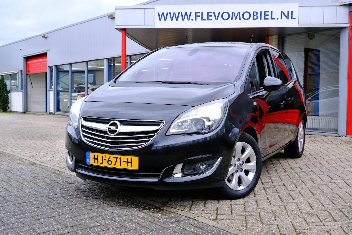 Opel Meriva - 1.4 Turbo Cosmo Leder|Navi|Clima|1e Eig!|LMV - AutoWereld.nl