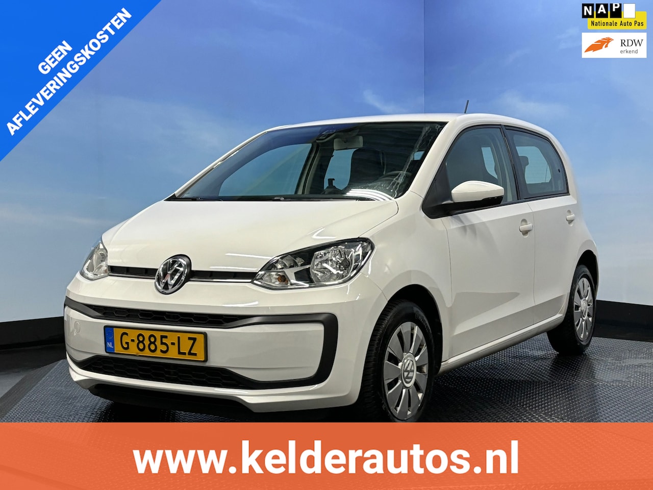 Volkswagen Up! - 1.0 BMT move up! Airco, DAB, elektrisch pakket - AutoWereld.nl