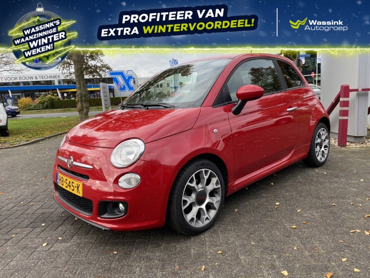 Fiat 500 - Twinair Turbo 500S | Airco | 7'' TFT display | Super uitstraling! | - AutoWereld.nl