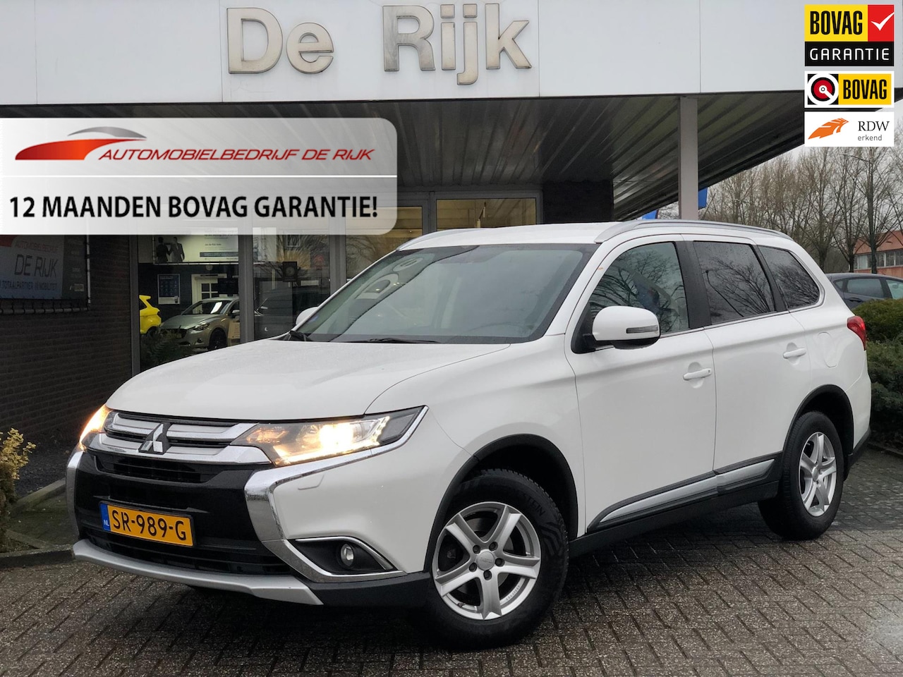 Mitsubishi Outlander - 2.2 DI-D Executive Edition 4WD | Navi, Camera, Cruise, Climate, Licht/regensensor | Goed o - AutoWereld.nl