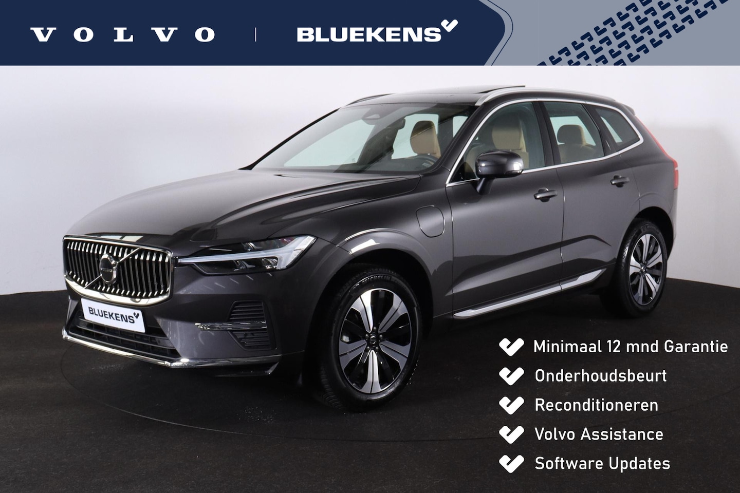 Volvo XC60 - Recharge T6 AWD Plus Bright - Panorama/schuifdak - IntelliSafe Assist - Harman/Kardon audi - AutoWereld.nl