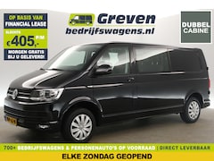 Volkswagen Transporter - 2.0 TDI L2H1 | Dubbele Cabine | 6 Persoons | 140PK Airco Carplay Cruise Navigatie PDC Trek