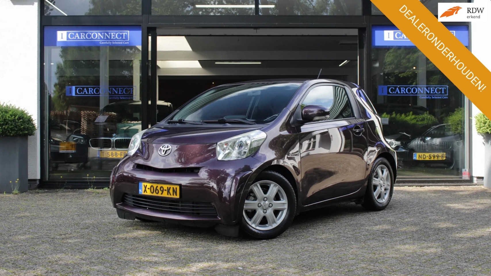 Toyota iQ - 1.0 VVTi Aspiration 68pk|Airco|LMV|Navi|Nw.apk! - AutoWereld.nl