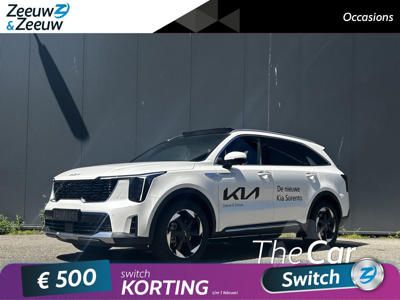 Kia Sorento - 1.6 T-GDi Plug-in Hybrid 4WD ExecutiveLine 7p. 1.6 T-GDi Plug-in Hybrid 4WD ExecutiveLine 7p. - AutoWereld.nl