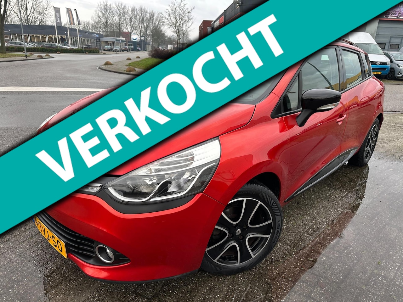 Renault Clio Estate - 0.9 TCe 2014 DYNAMIC SPORT NAVI NAP NETJES RECENT ONDERHOUD - AutoWereld.nl