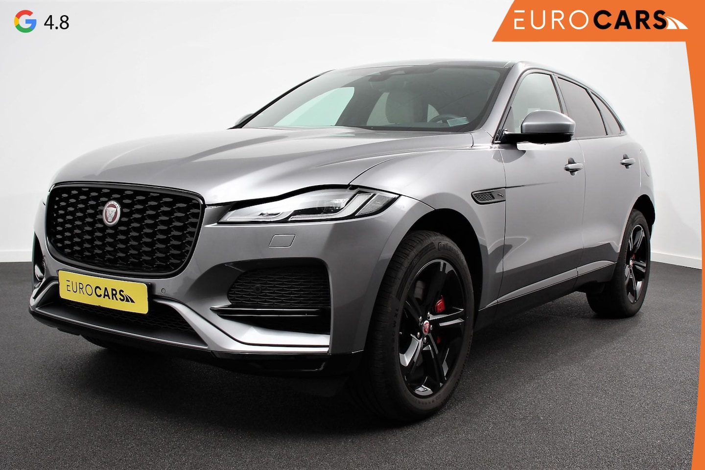 Jaguar F-Pace - 2.0 P400e PHEV Blackpack | Adaptive Cruise Control | Navigatie | 20 Inch Lichtmetalen Velg - AutoWereld.nl